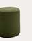 Пуф Kaeli Ø43х44 см со съемным чехлом из зеленого букле