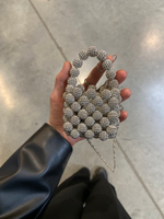 BYSASHAZEMLYA mini metal bag
