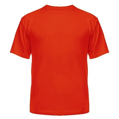 Футболка Красная ПРЕМИУМ  ХЛОПОК 160гр, 44 (XS)