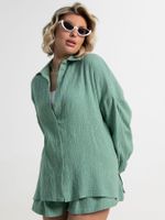 Костюм хлопковый Илария (оливковый) К15343-1М LT Collection