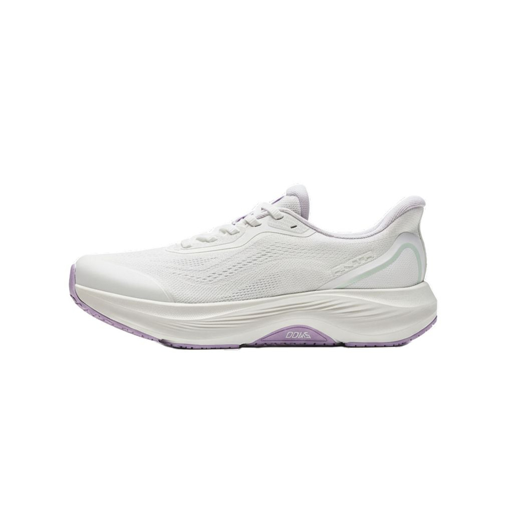 Anta Divine Journey 15 Fabric Cushioning Lightweight Low top Training Shoes Women"s White Purple