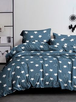 Пододеяльник полисатин Simple House "Steloj" 1,5-спальный на молнии 145x215 см