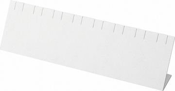 Подставка для 8 пар серег/прорези/ф.№6 (резинка)