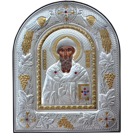 Серебряные иконы Спиридона Тримифунтского