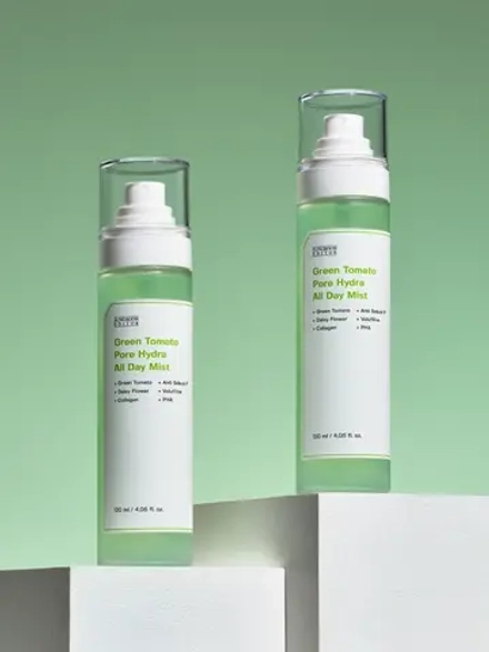 Sungboon Editor Увлажняющий мист с экстрактом зелёного томата для сужения пор Green Tomato Pore Hydra All Day Mist 120 мл