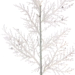 Ветка декоративная «Зимний сон» 25 см, Белый