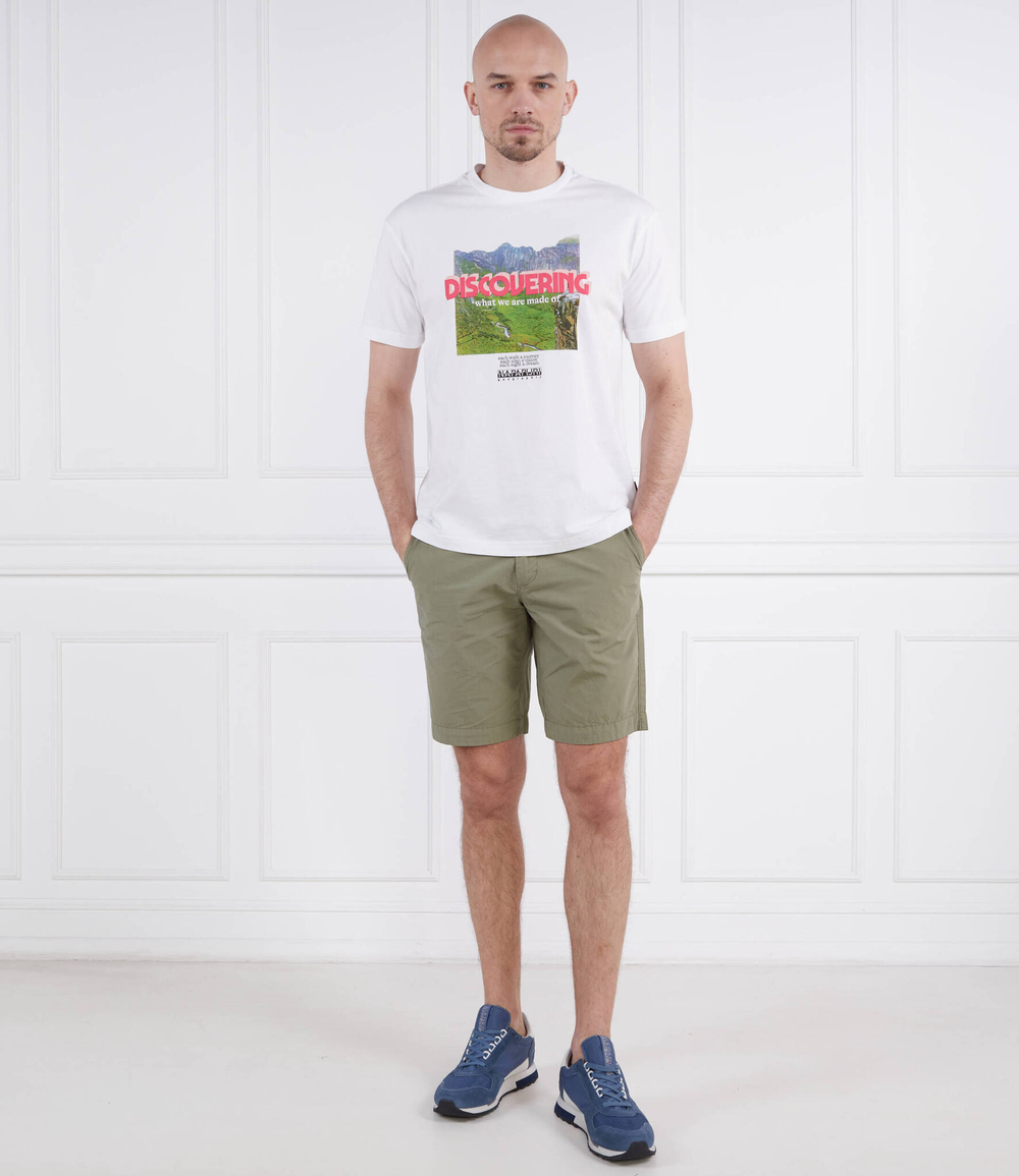 Футболка S-BOLIVAR SS Napapijri - белый(NP0A4H28)