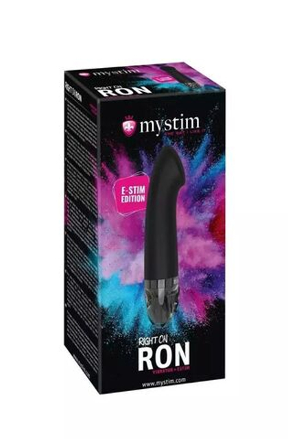 Mystim Right on Ron - Вибратор с электростимуляцией