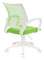 Кресло Бюрократ CH-W695NLT салатовый TW-03A TW-18 сетка/ткань крестов. пластик пластик белый