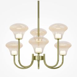 Люстра на штанге светодиодная Maytoni Dynasty MOD402PL-L20BS3K