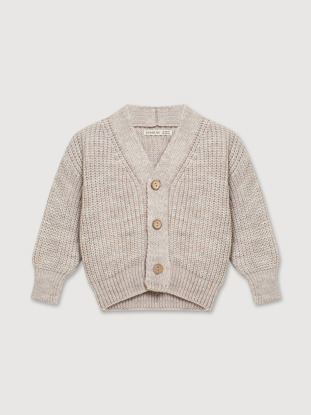 Кардиган oversize, Бежевый