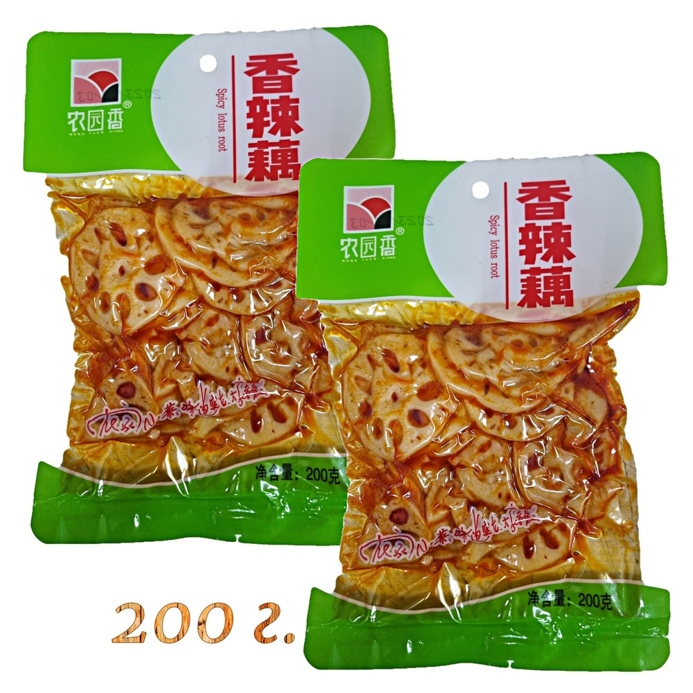 Маринованный Корень Лотоса в остром соусе, 200 гр