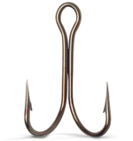 Крючки рыболовные (двойник) 9908 BZ №06 (упак 10 шт)