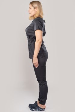 Костюм медицинский женский 386 ГРАФИТ