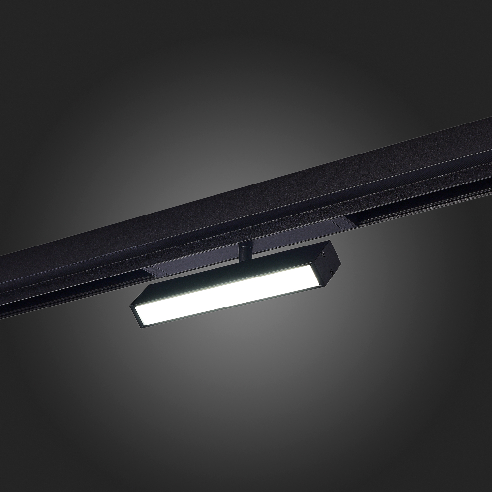 ST378.406.09 Св-к трек. SMART Черный LED 1*9W 2700K-6000K 810Lm Ra>90 120° IP20 L220xW25xH105 220V