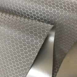 Ткань сумочно-рюкзачная Prival Oxford-420 PU 2000, 220г/м2, серый, 1.5х4м