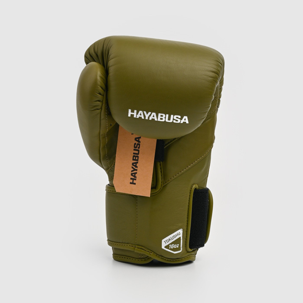Боксерские перчатки Hayabusa T3 Kanpeki Olive Green
