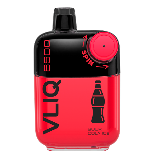 ОЭС (М) VLIQ Q SPIN 6500 Sour Cola Ice (Кислая холодная кола)