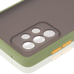 Чехол ROSCO для Samsung Galaxy A52 оптом (арт. SS-A52-ST-TPU-GREEN-ORANGE)