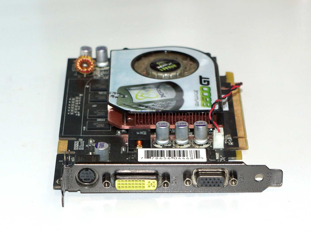 Видеокарта XFX GeForce 8500 GT 1GB DDR2 TV DVI PCI-E