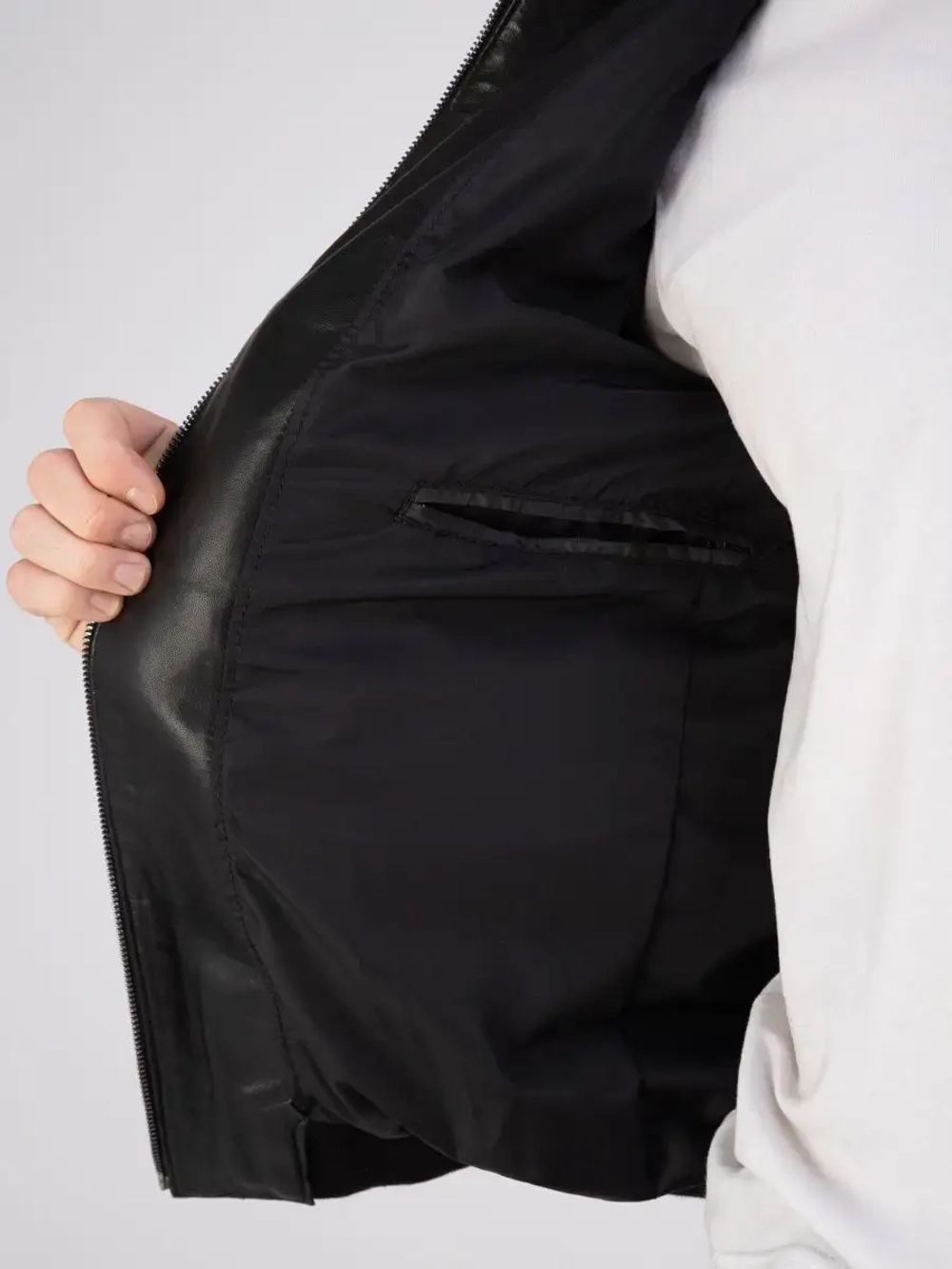 Куртка кожаная из натуральной кожи