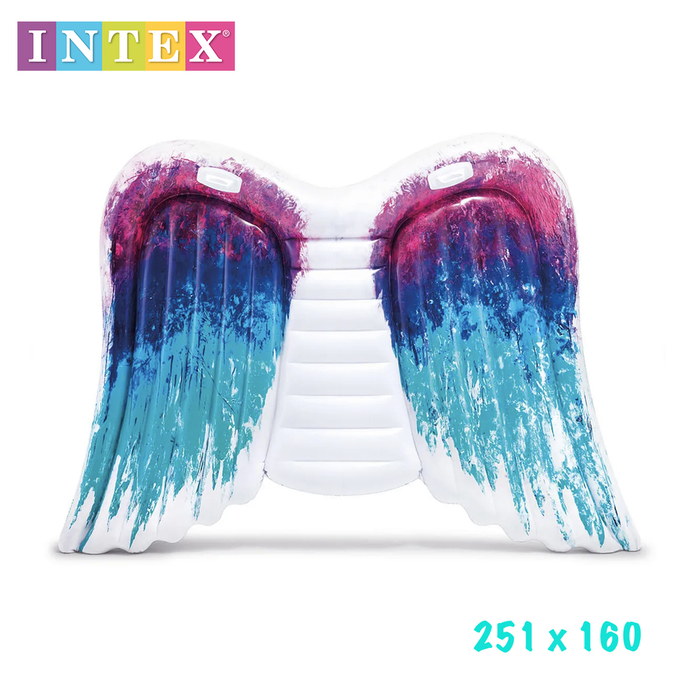 Матрас Плот надувной INTEX 58786 "Крылья Ангела", 251 х 160 см