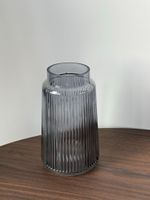 Ваза "Банка" Серая