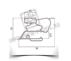 Уплотнитель для холодильника Норд DX 21817/030 м.к 540*550 мм(015)