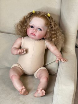 Кукла Реборн мягконабивная 60см в пакете (FA-600)