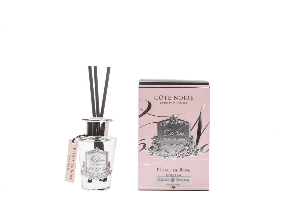 Аромадиффузор с палочками 90мл Cote Noire Rose Petal