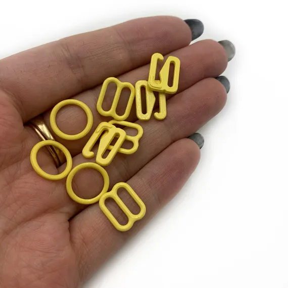 Регулятор для бретели желтый 10 мм, Arta-F