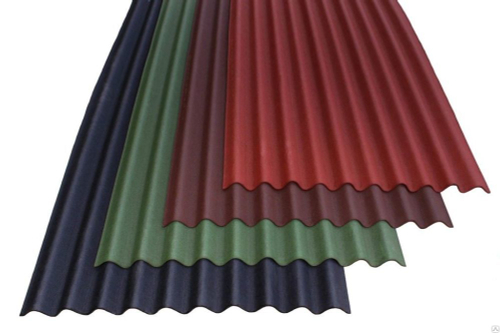 Кровельный лист ОНДУЛИН Смарт 1,95*0.96м красный