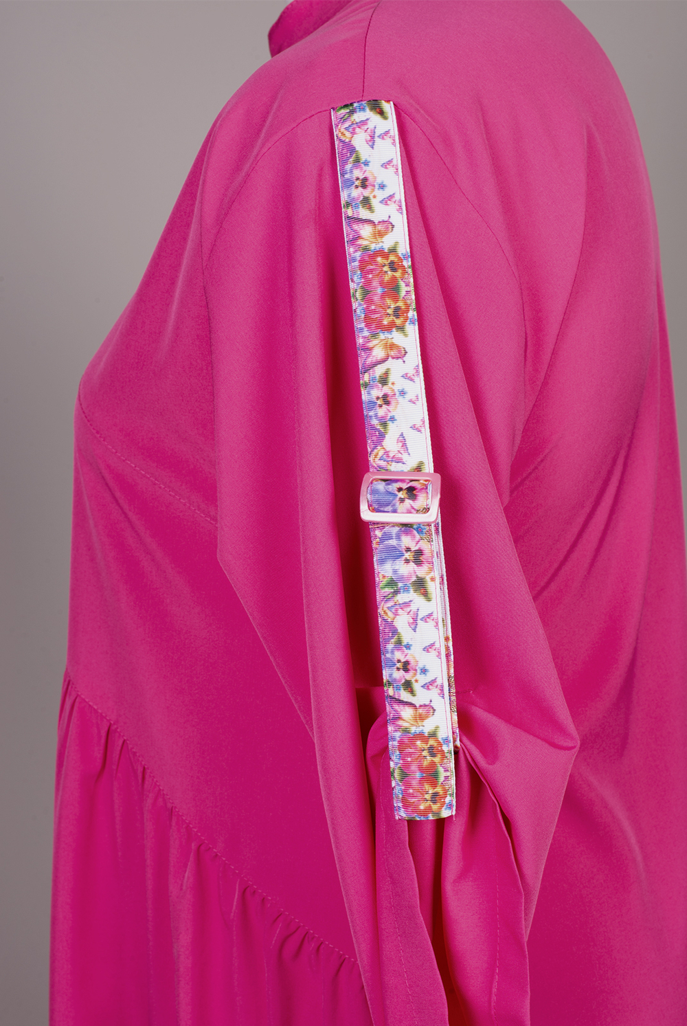 Летнее платье 3226АП, фуксия #86Ф053226АП