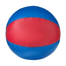 Медбол 3C145-K64, 3кг, иск.кожа, наполнитель резиновая крошка, диам. 21 см, маш сшивка, сине-красный