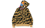 A Bathing Ape Medicom Toy1st Camo Shark Bear Full Zip Худи