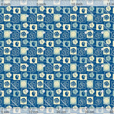 Морская тематика. Ракушки и тропические цветы by Sofiya 909 DPI