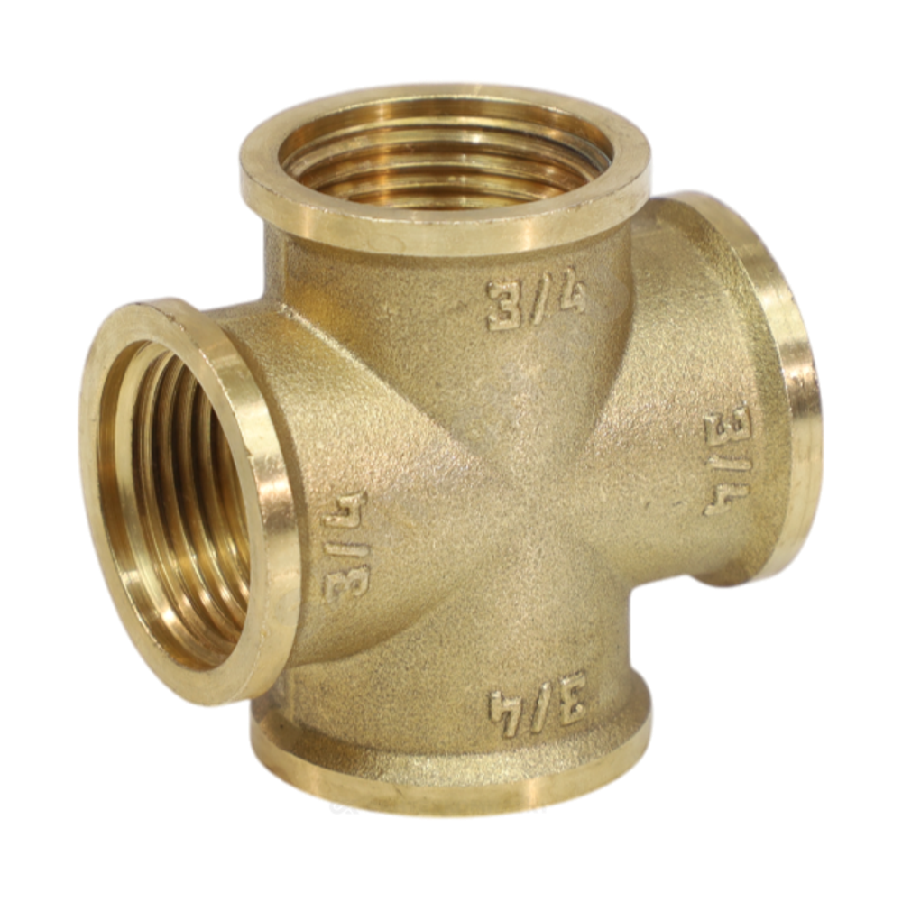 Крест латунь Ду 15 (1/2") ВР VALFEX VF.760.L.012