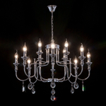 Citilux Рига CL437221 Люстра подвесная Хром