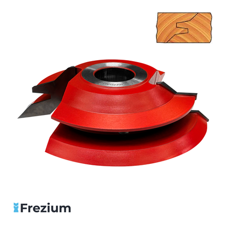 Насадная твердосплавная фреза по дереву для сращивания под углом 45° "O.G.Germany" (160x32x40 Z2)