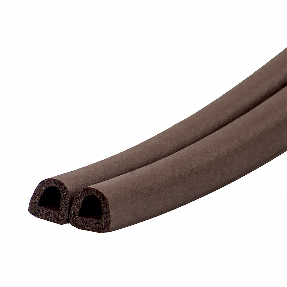 Уплотнитель D-профиль Tech-Top, 9 x 8 мм, бухта 100 м