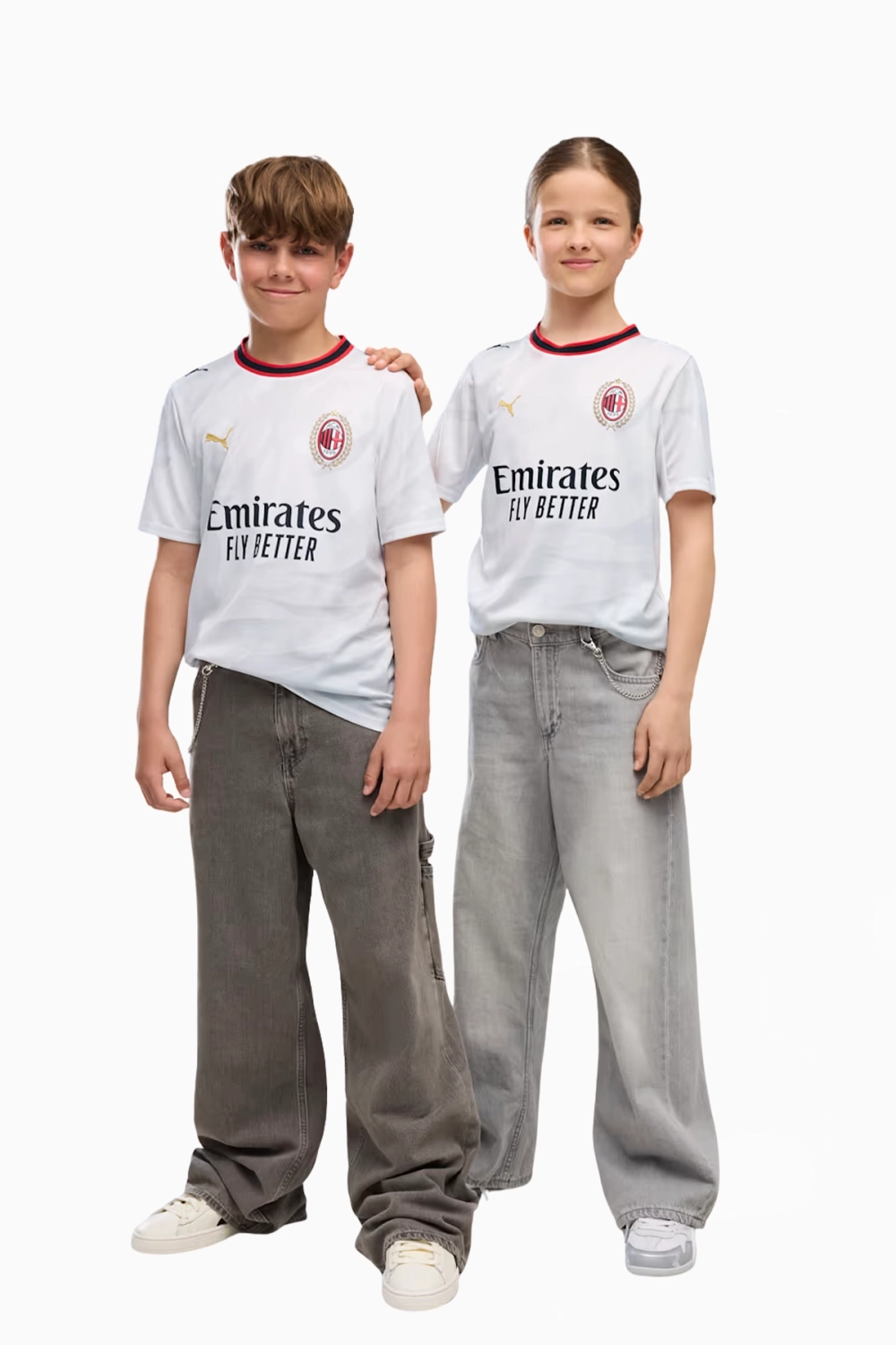 Футболка Puma AC Milan 26/27 Away Junior - белый