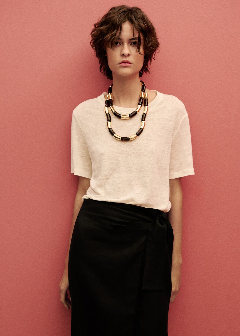 Юбка-парео изо льна