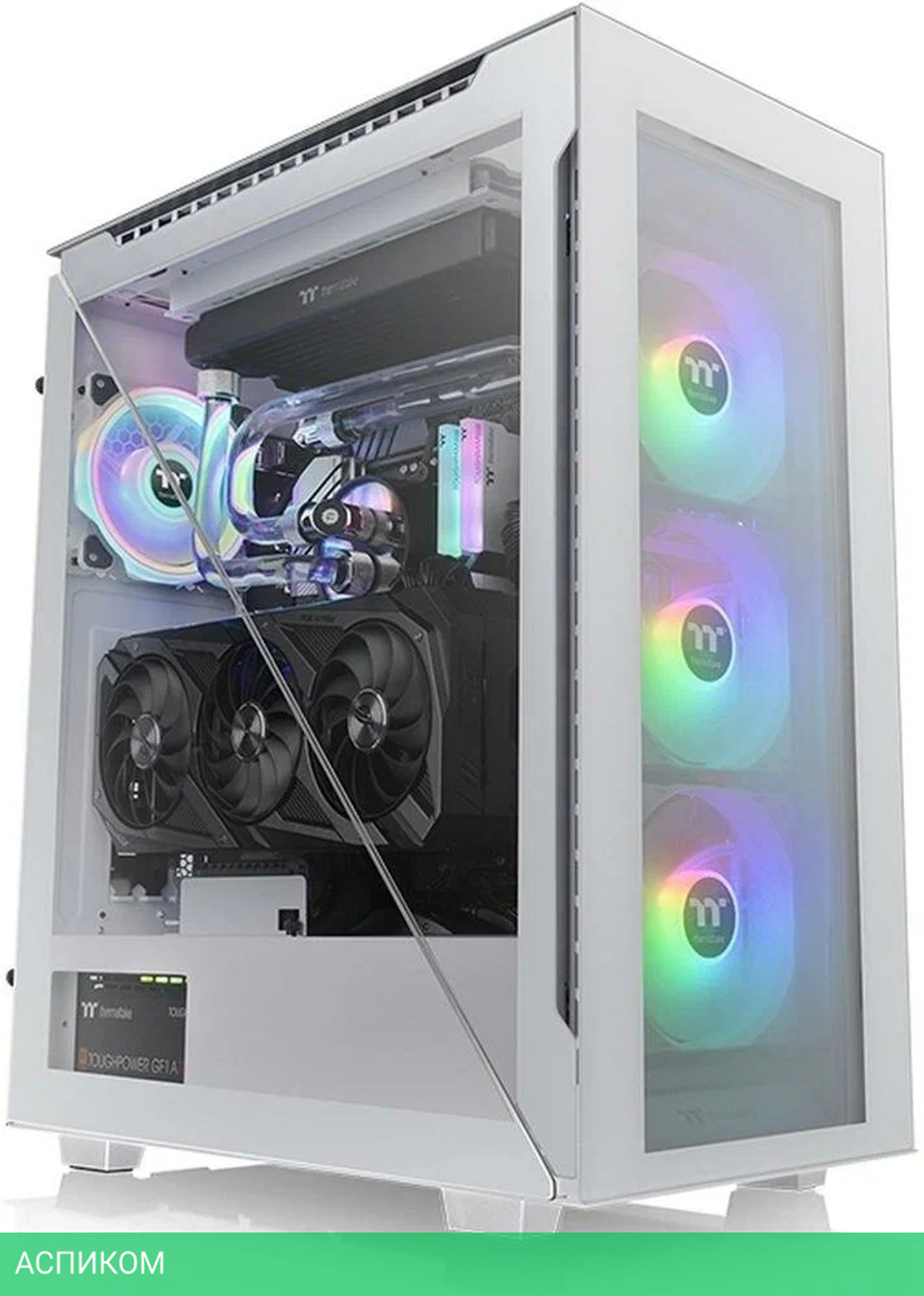 Корпус Thermaltake Divider 500 TG ARGB (CA-1T4-00M6WN-01)