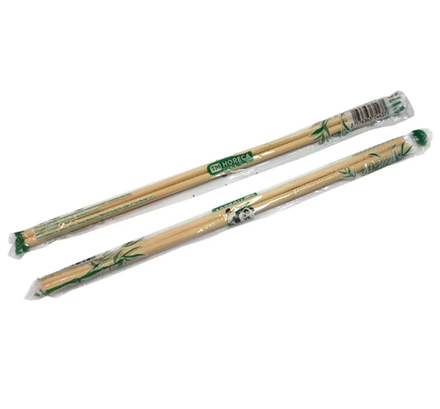 Палочки для еды в индивидуальной полиэтиленовой упаковке круглые ТМ Horeca