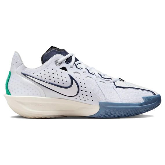 Nike Air ZOOM G.T. Cut 3 Баскетбольные кроссовки Низкие Белый и синий цвет Мужские