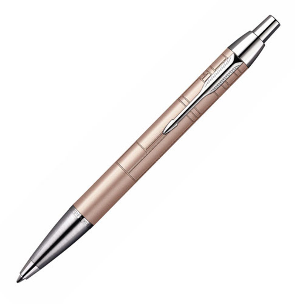 Шариковая ручка Parker IM, цвет - розовый металлик