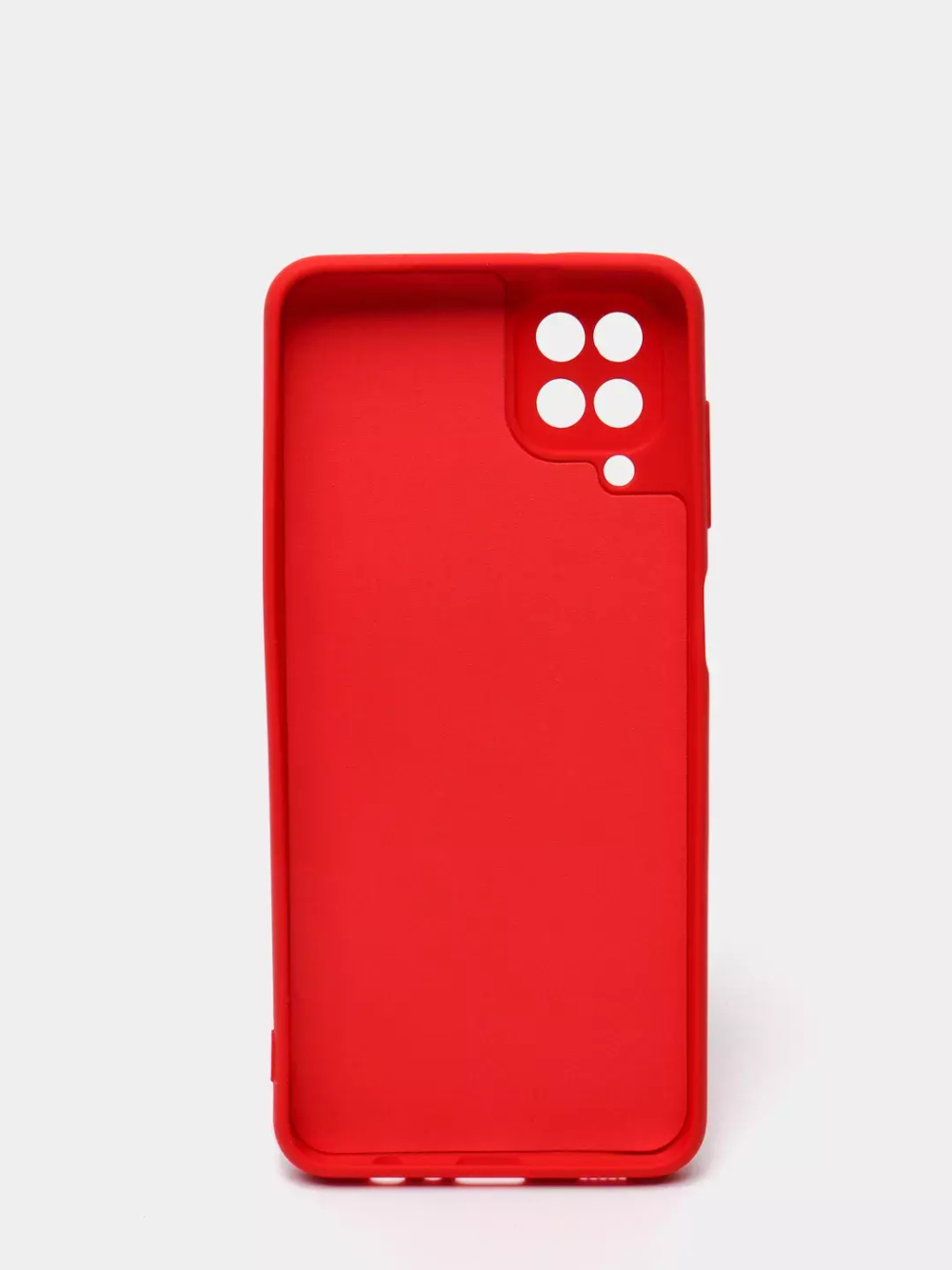 Накладка Samsung A12 /М12 силикон Red