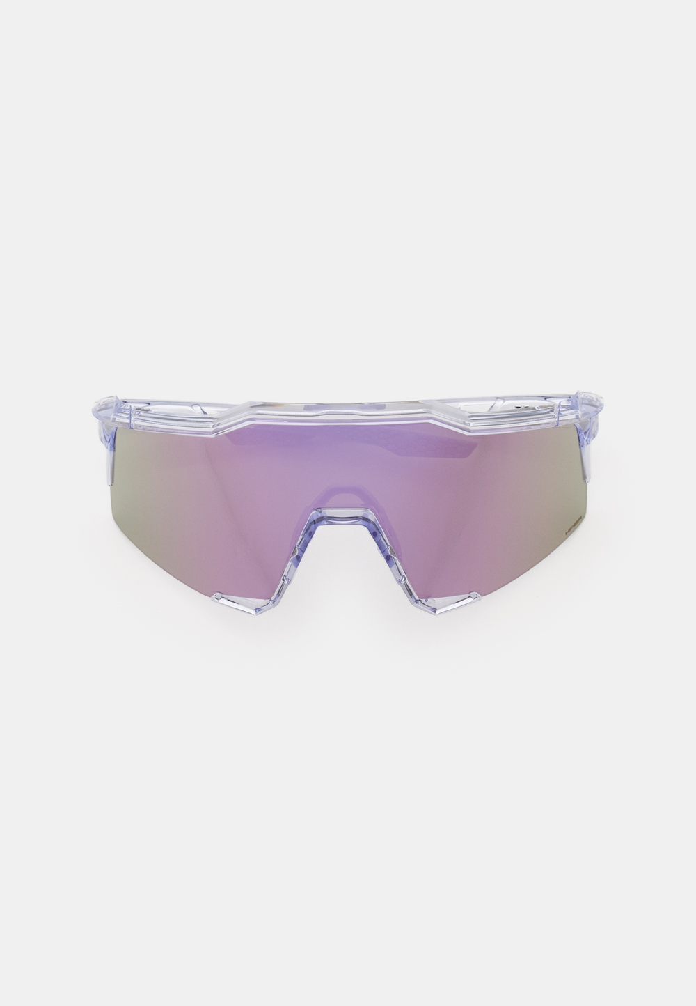 Спортивные очки 100% SPEEDCRAFT Polished Translucent Lavender - HiPER Lavender Mirror Lens