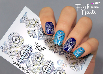 Слайдер-дизайн Fashion Nails Серия G № 13