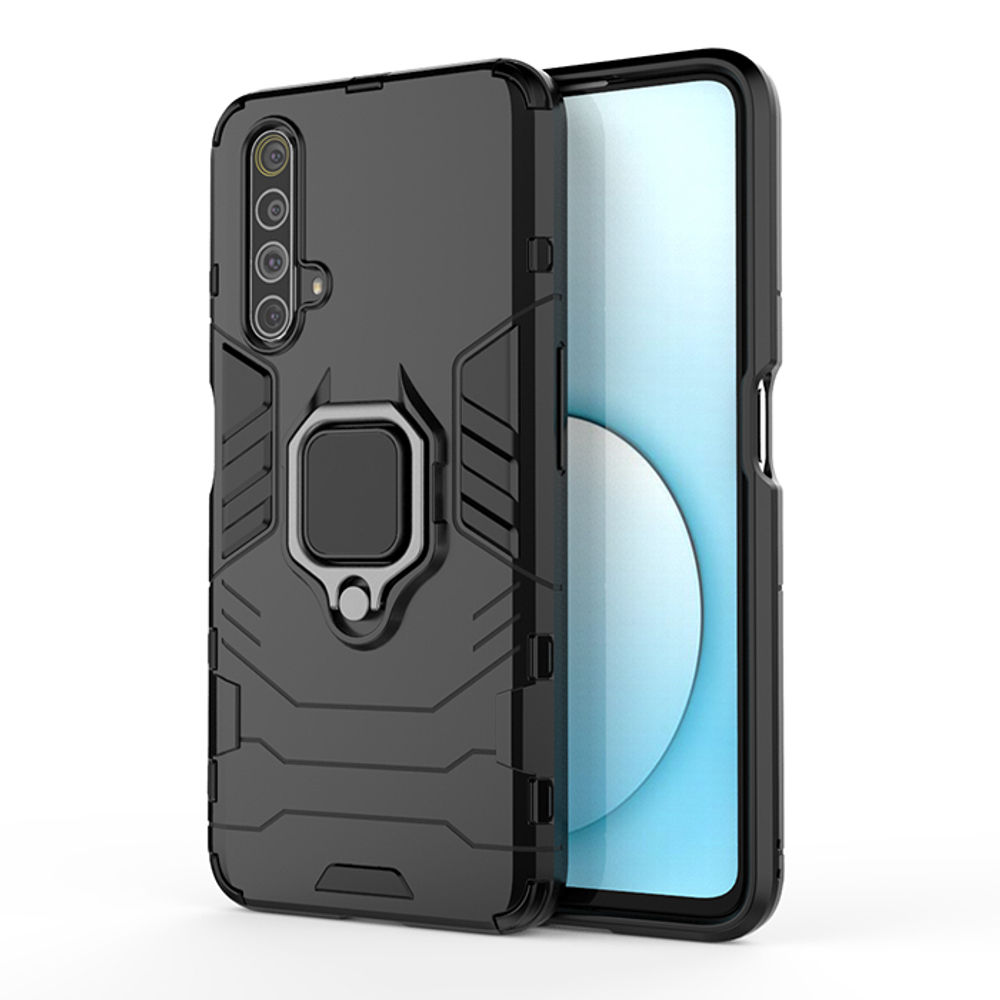 Противоударный чехол с кольцом Panther Case для Realme X3 Super Zoom